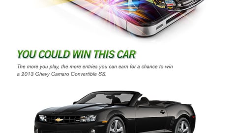 Amp Energy 'PowerDash' Facebook Page